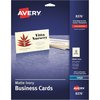 Avery Cards, Bsness, Inkjt, 2X3.5, Iy 250PK AVE8376